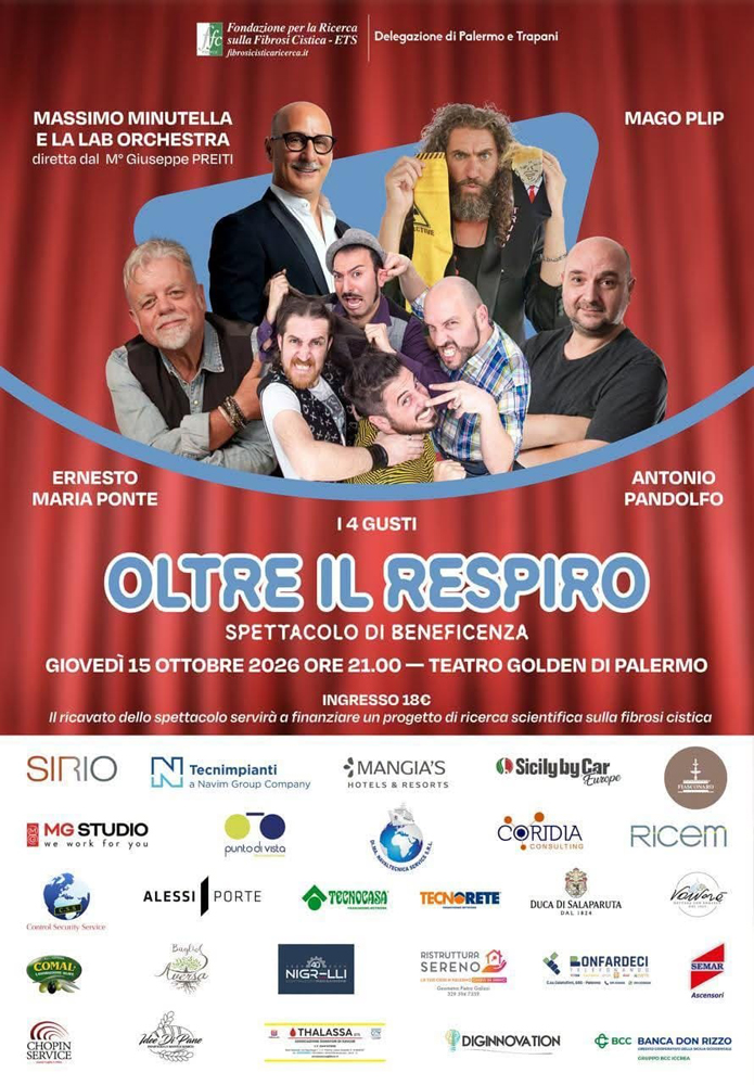 Oltre il Respiro – Spettacolo di Beneficenza — teatro — TEATRO GOLDEN